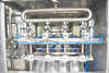 2019 أوتوماتيكي 100-2000 برميل 5 جالون آلة تعبئة وتغليف المياه النقية