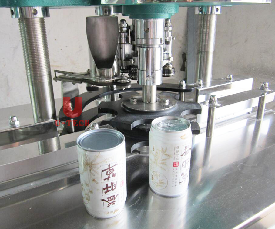 صغيرة الألومنيوم المشروبات البيرة القصدير يمكن ملء آلة الخياطه