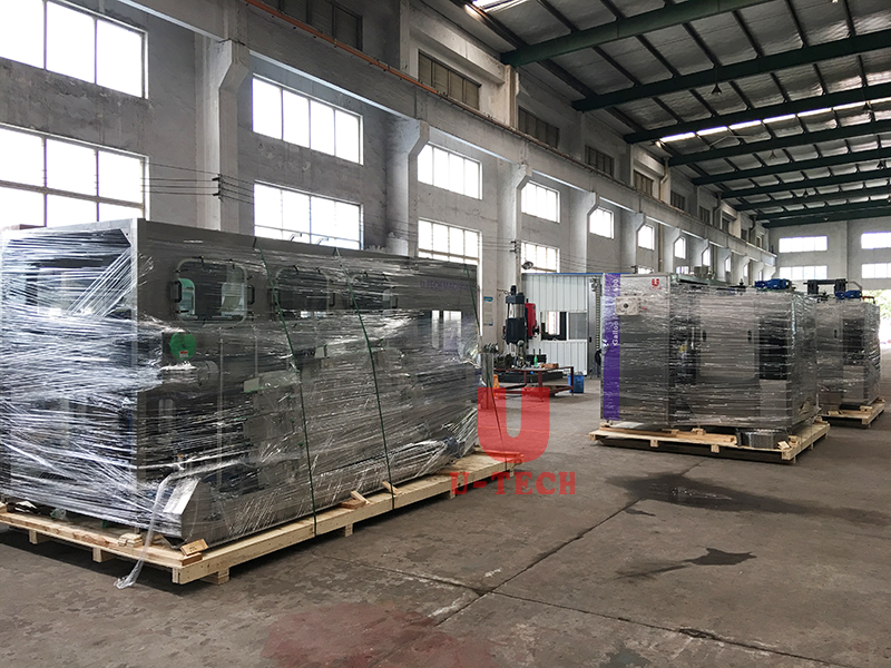 خط إنتاج تعبئة المياه سعة 5 جالون 600BPH جاهز للشحن إلى كولومبيا